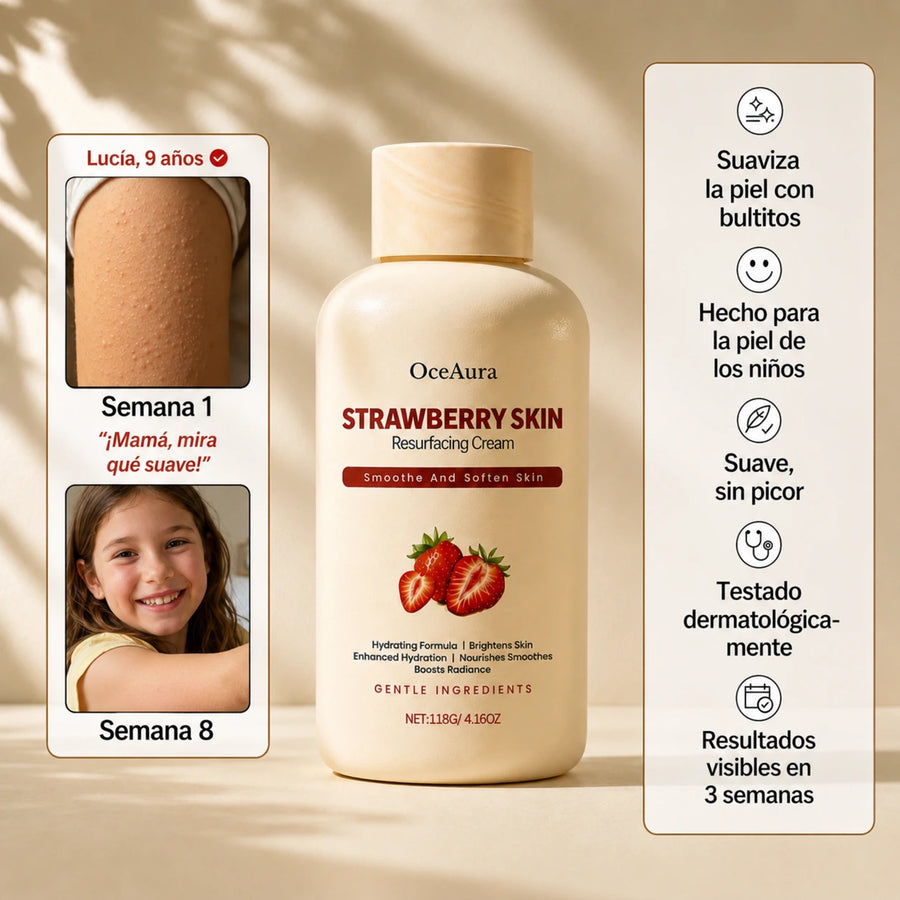 Crema para Piel de Fresa